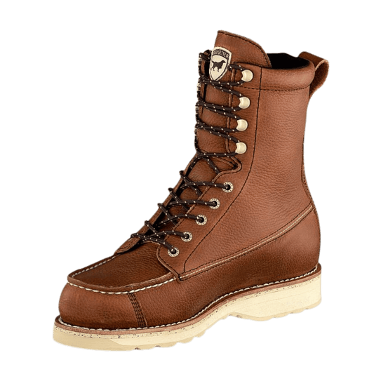 IRISH SETTER MEN'S WINGSHOOTER 9'' ULTRA DRY WIDE LEATHER BOOT - AMBER - RIGHT ANGLE