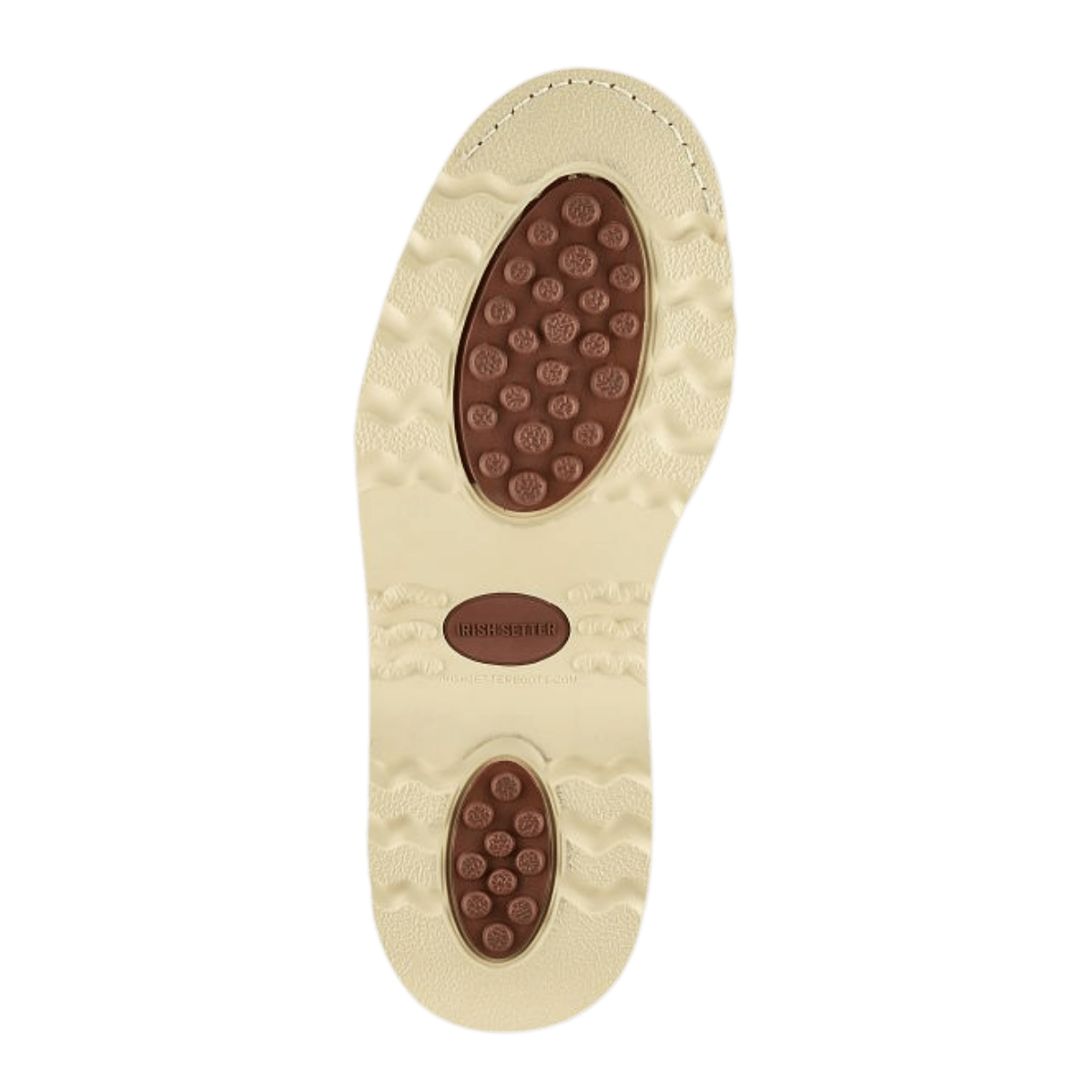 IRISH SETTER MEN'S WINGSHOOTER 9'' ULTRA DRY WIDE LEATHER BOOT - AMBER - BOTTOM VIEW