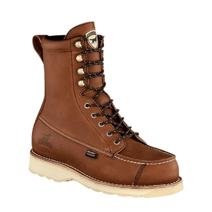 IRISH SETTER MEN'S WINGSHOOTER 9'' ULTRA DRY WIDE LEATHER BOOT - AMBER - RIGHT ANGLE