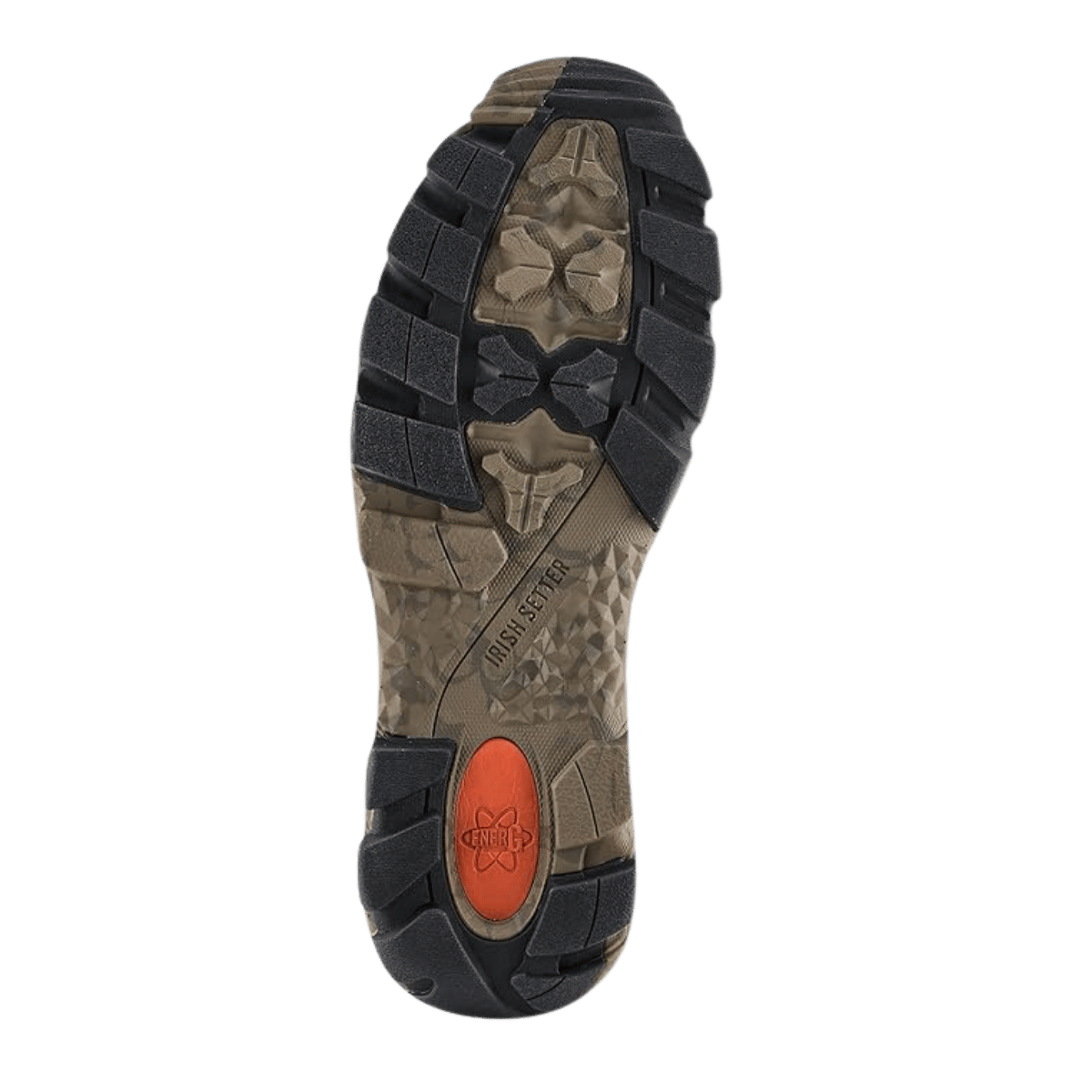 IRISH SETTER VAPRTREK 8" 400G ULTRADRY LEATHER MEN’S BOOTS – MOSSY OAK BREAK-UP COUNTRY - BOTTOM SOLE VIEW