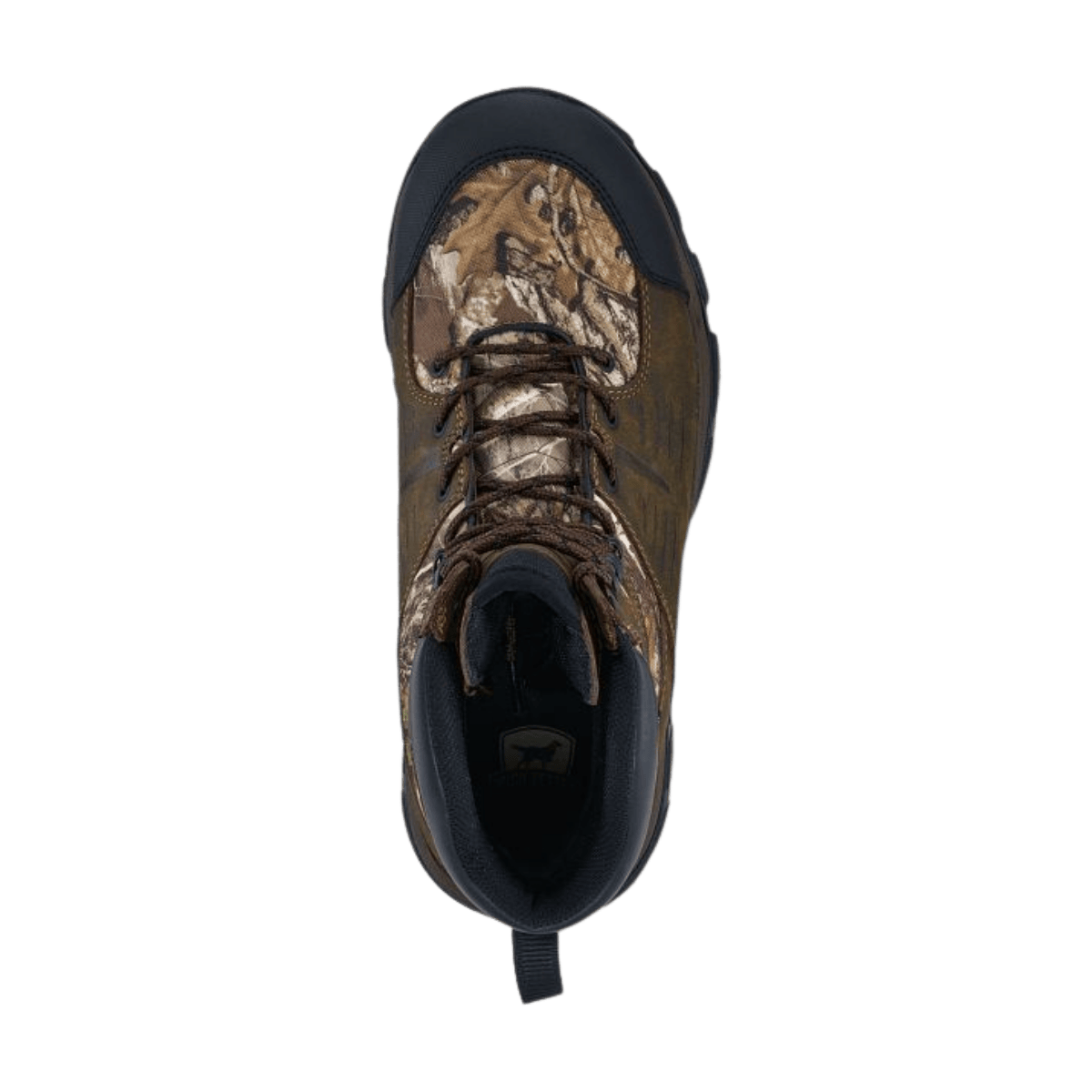 IRISH SETTER MEN'S TERRAIN 10" 800GR WIDE CAMO BOOT - EDGE - TOP VIEW