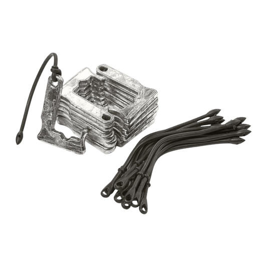 RIGEM RIGHT 6 OZ J-WEIGHTS - CLEAR