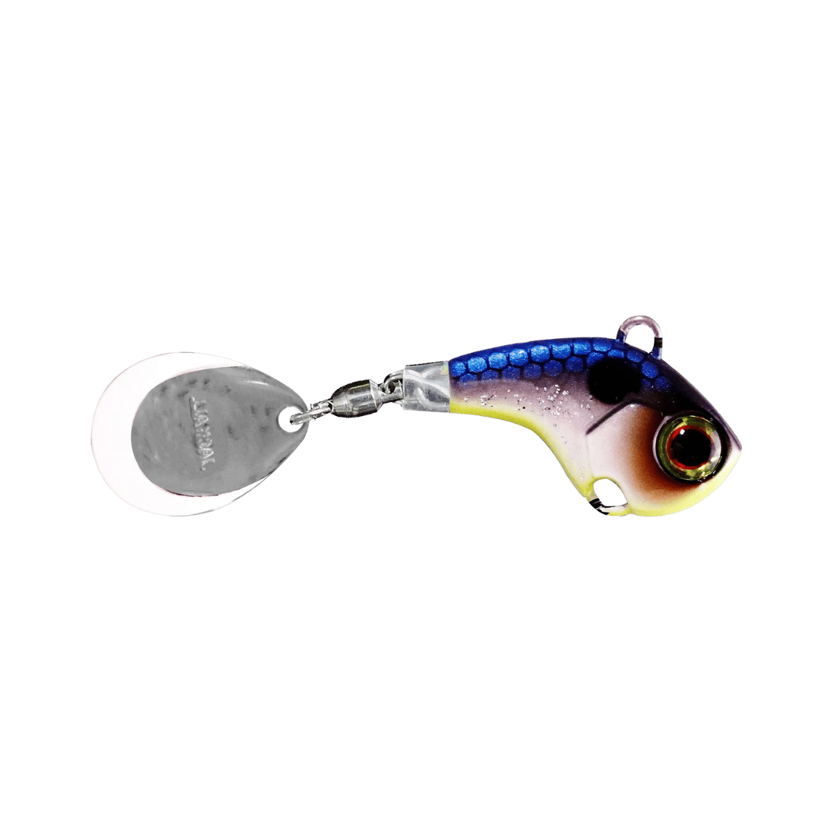 JACKALL DERACOUP TAIL SPIN JIG CLEAR SHAD