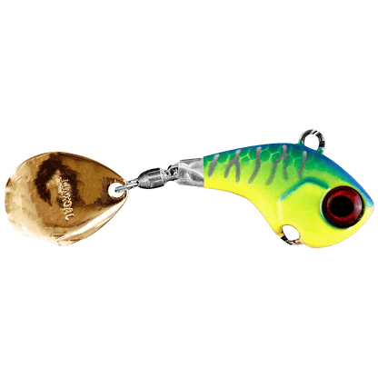 JACKALL DERACOUP TAIL SPIN JIG blueblack chart