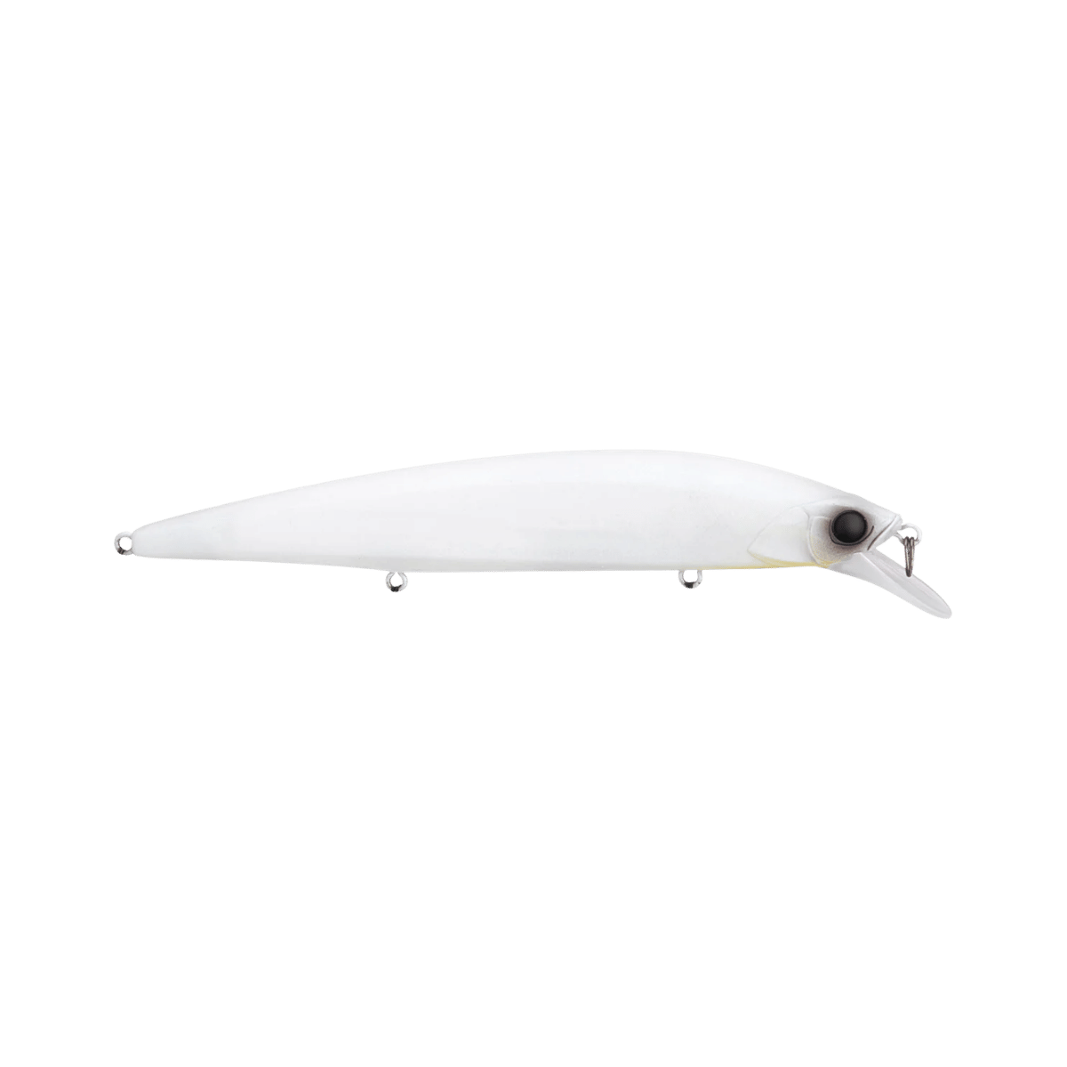 JACKALL RERANGE JERK BAIT MATTE PEARL WHITE