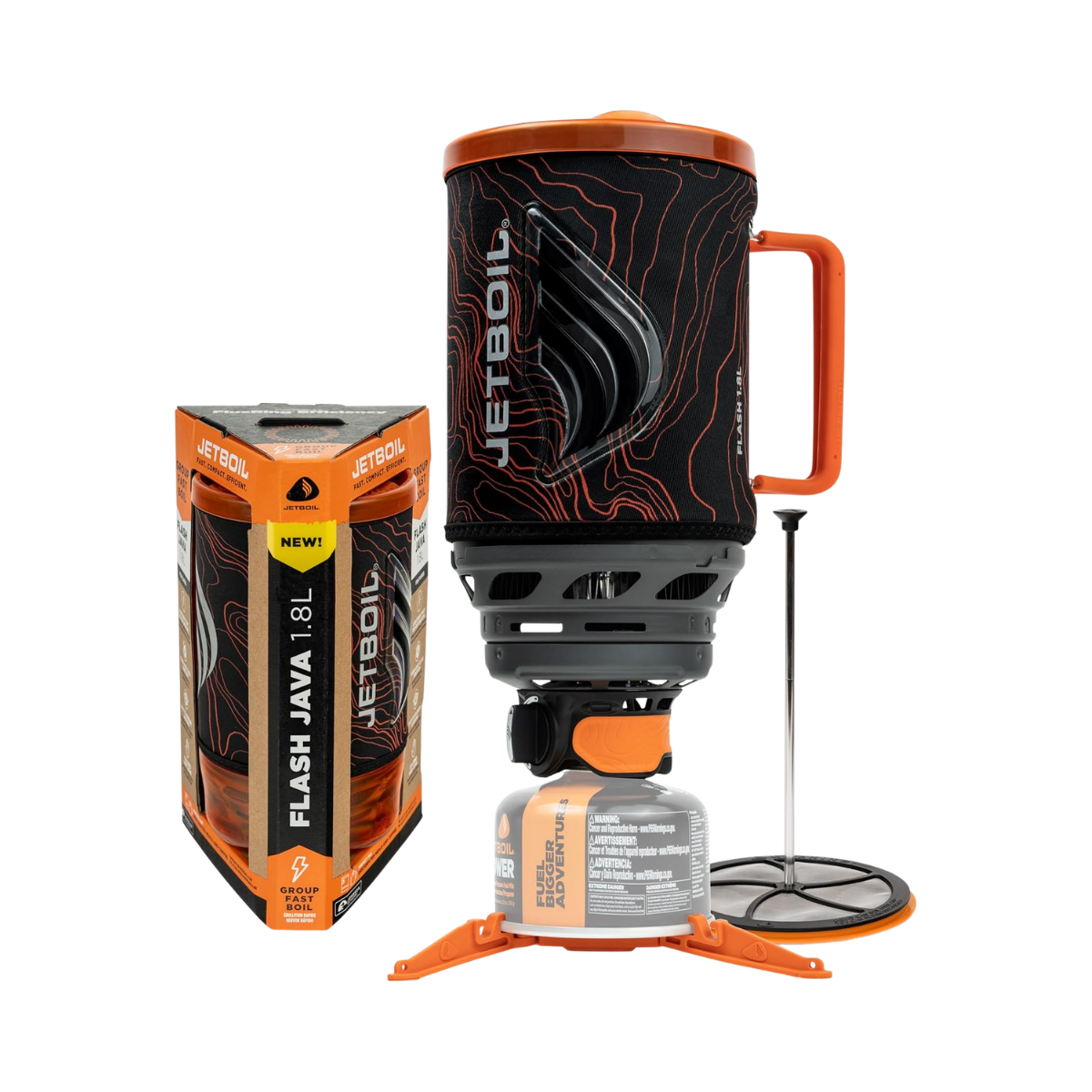 JETBOIL FLASH 1.8L JAVA KIT TOPO