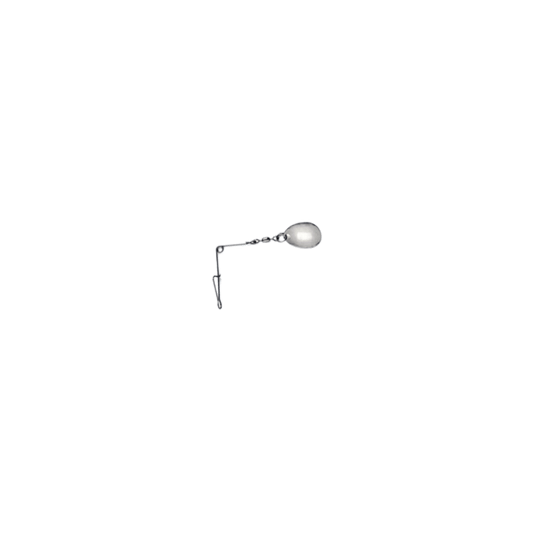 LINDY JIG SPINNER 2PK - SZ1 - NICKEL