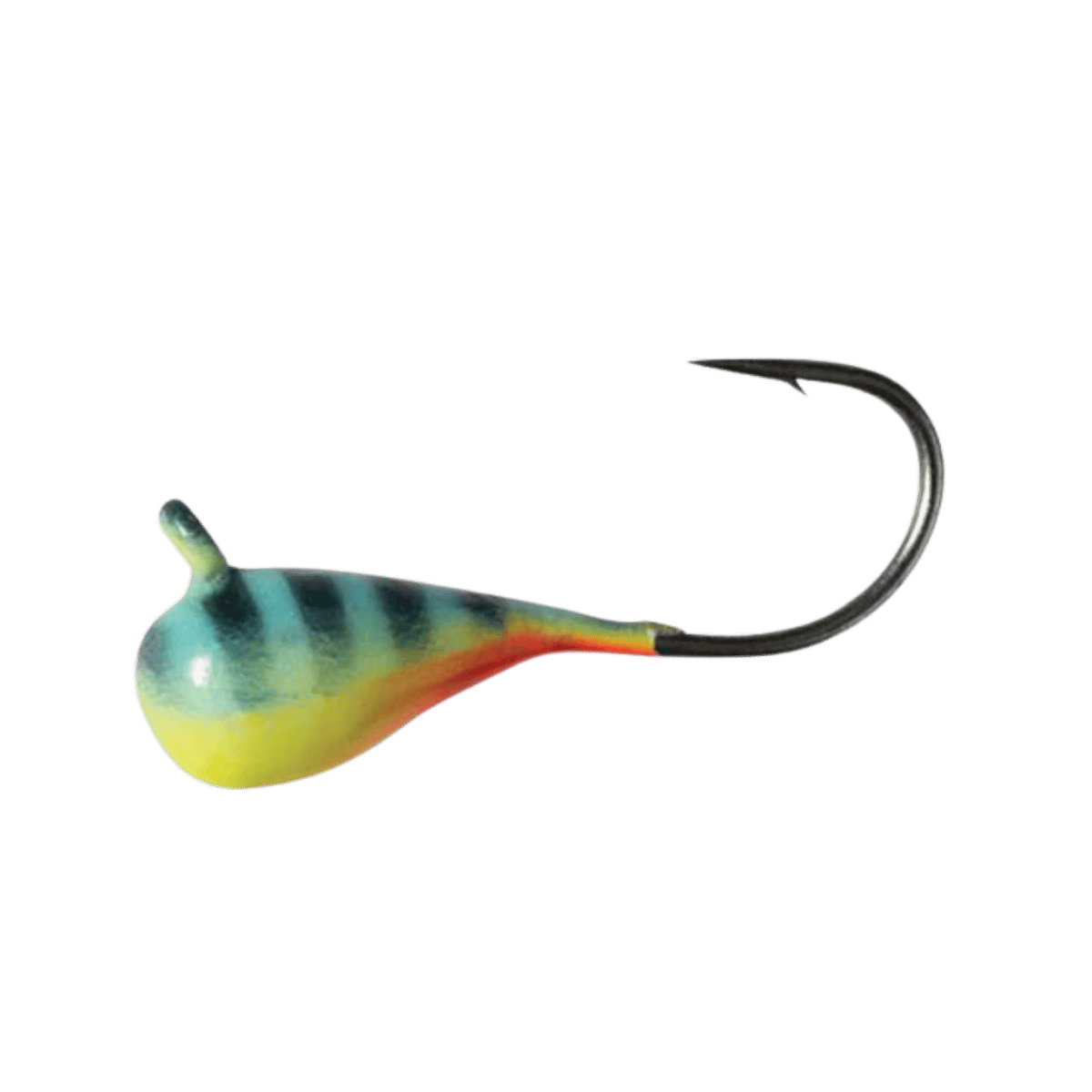 CLAM DROP JIG XL SZ12 - 1/64OZ - CHART/BLUE GLOW BAR