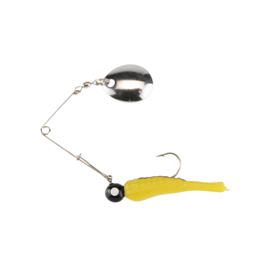 JOHNSON BEETLE 1/4OZ YELLOW BLACK STRIPE SPIN