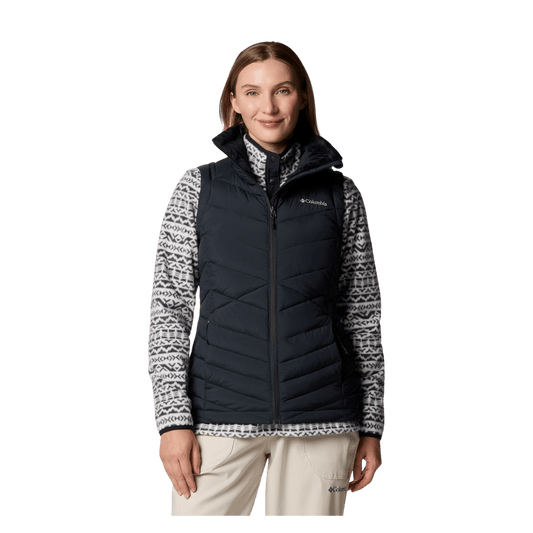 COLUMBIA WOMEN'S JOY PEAK II VEST - BLACK