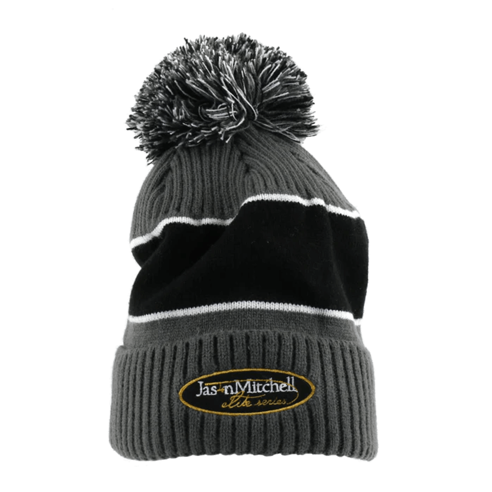 CLAM POM HAT
Jason Mitchell Black/Gray