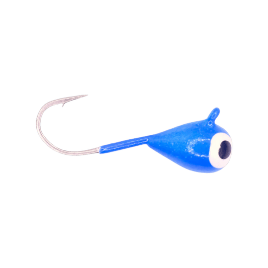 JB LURES DOUBLE-D TUNGSTEN JIG #10 - BLUE GLOW