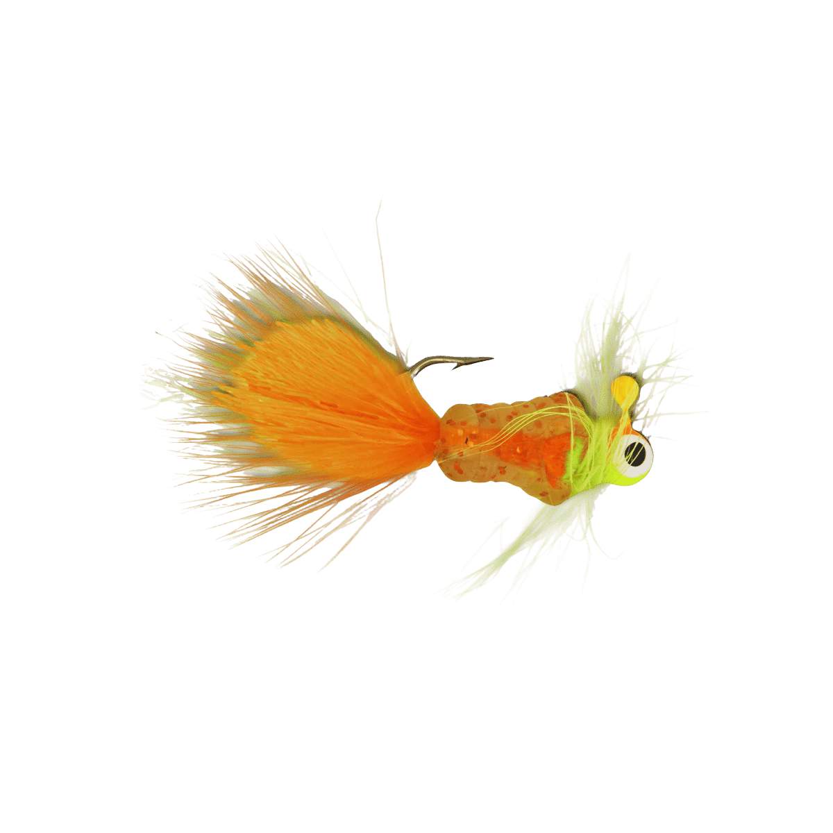 JB LURES TINY TICKL`R JIG 2PK - 1/32 OZ - ORANGE CHART