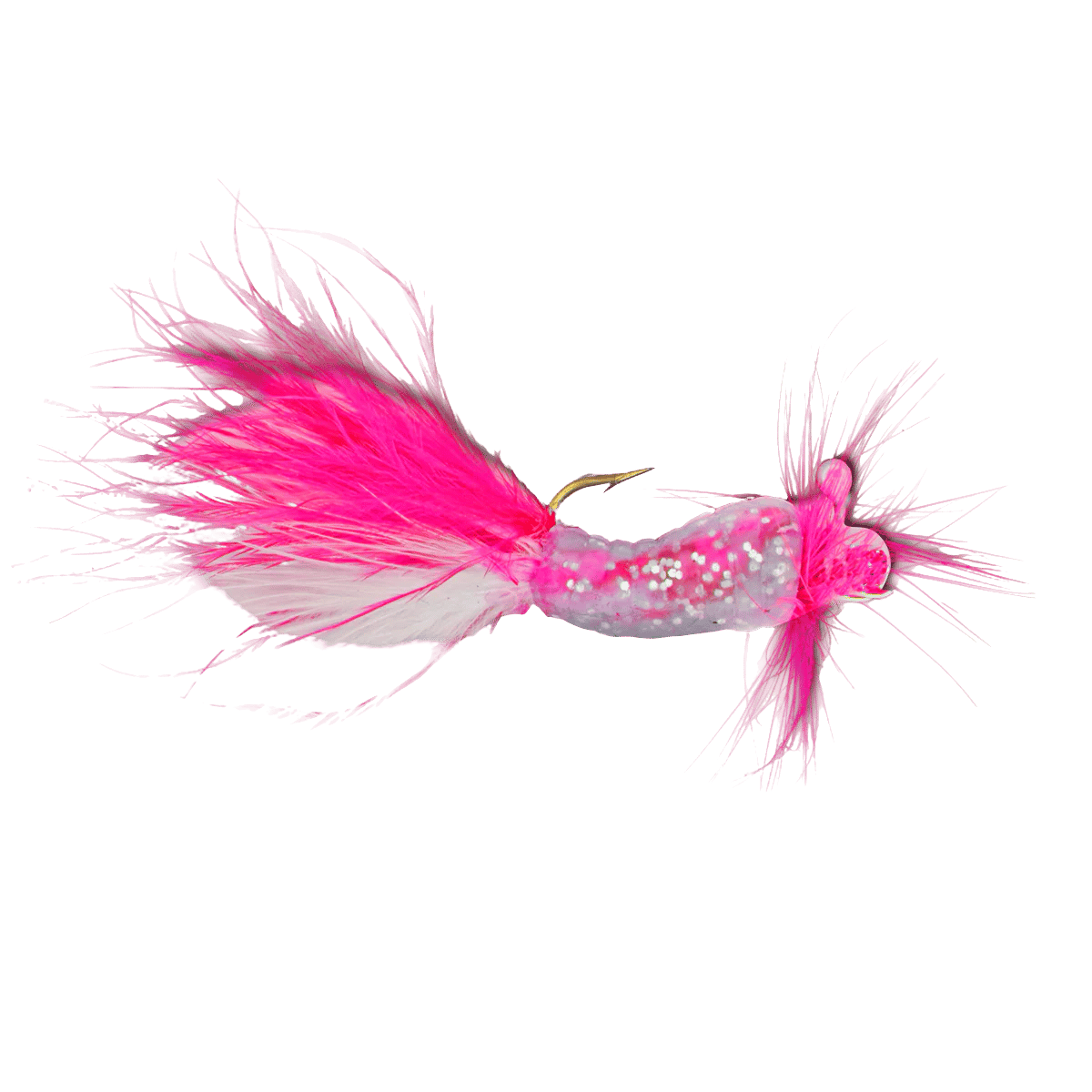JB LURES TINY TICKL`R JIG 2PK - 1/32 OZ - PINK WHITE
