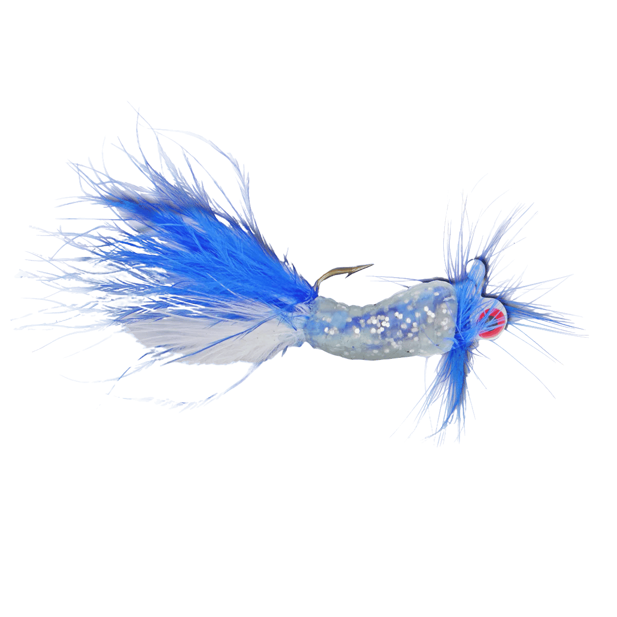 JB LURES TINY TICKL`R JIG 2PK - 1/32 OZ - SILVER/BLUE