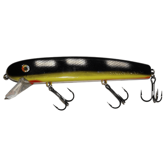JOE BUCHER SHALLOW RAIDER -  BLACK PERCH - 9IN