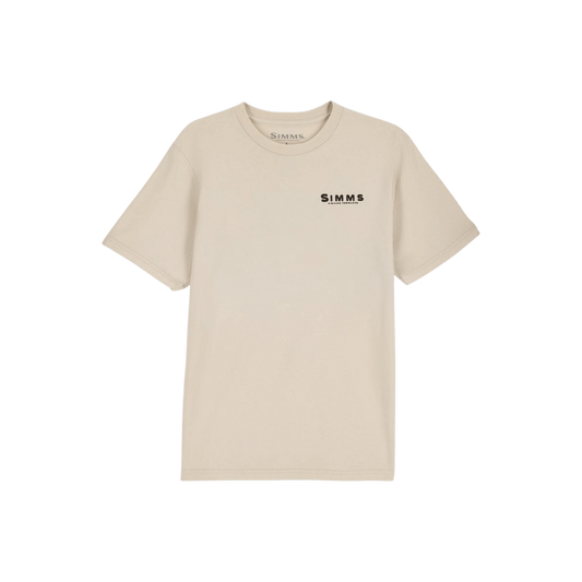 SIMMS K BAITED T-SHIRT - NATURAL - FRONT