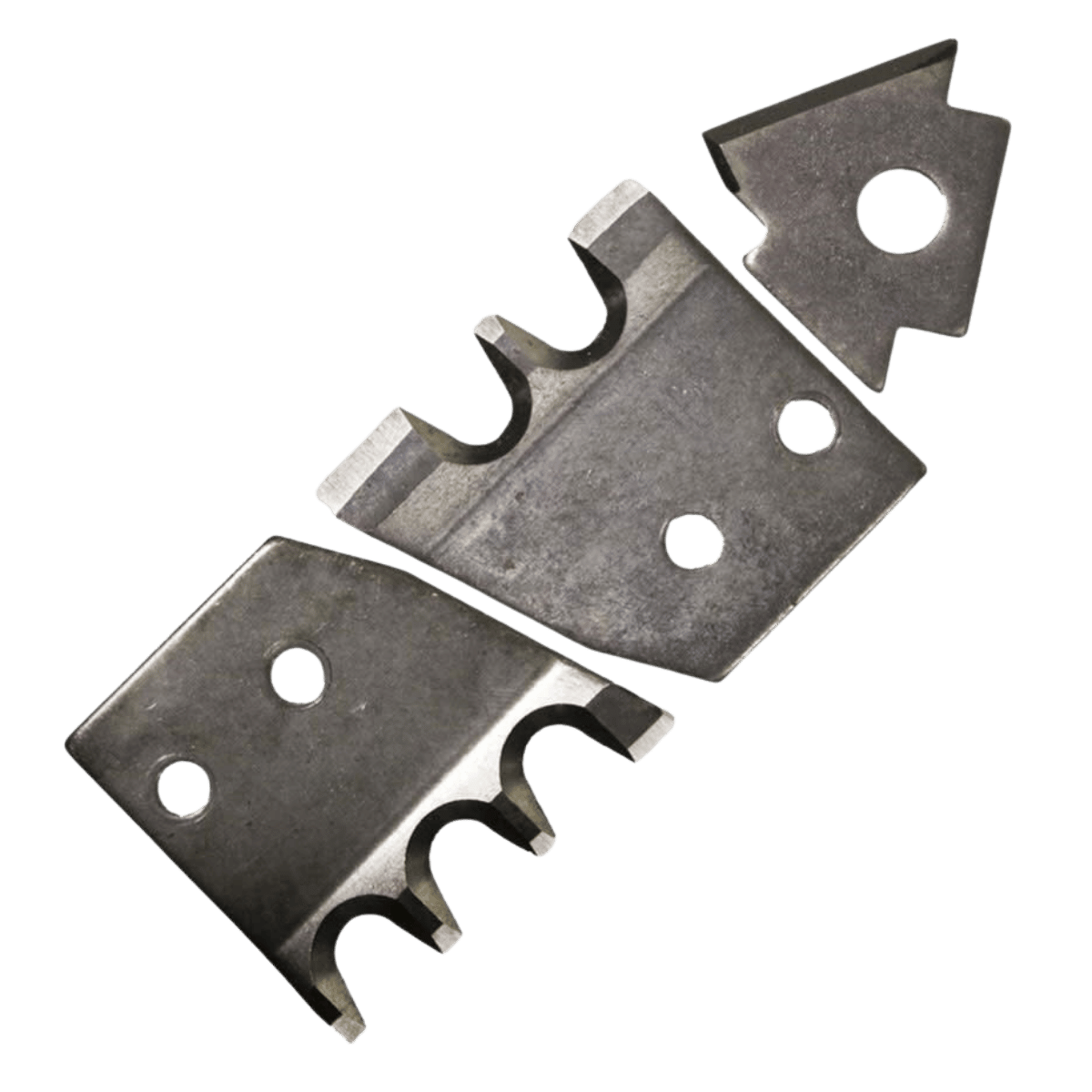 K-DRILL ICE AUGER REPLACEMENT BLADES 6 INCH ANGLE VIEW