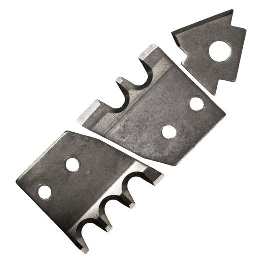 K-DRILL ICE AUGER REPLACEMENT BLADES 6 INCH ANGLE VIEW