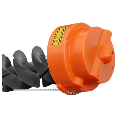 K-DRILL SAFETY COVER FOR IDRL85 ORANGE SIDE VIEW