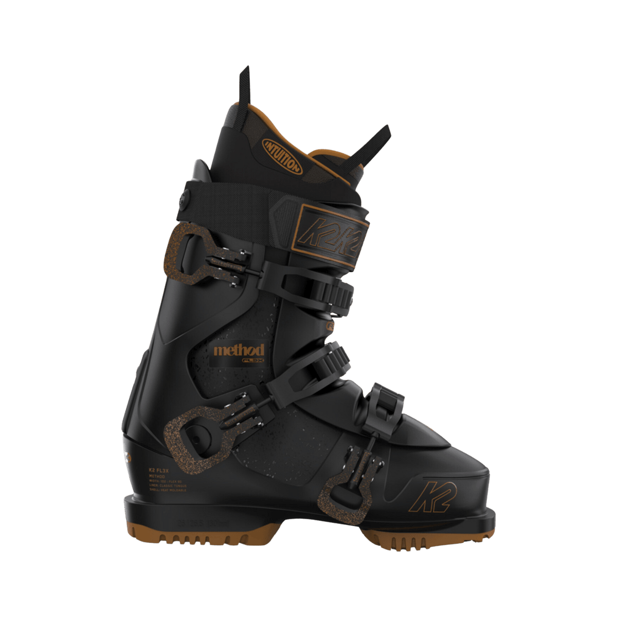 K2 METHOD SKI BOOT 26/27 BLACK BROWN
