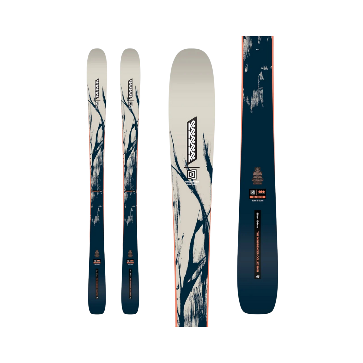 K2 W MINDBENDER 88 26/27 BLUE ORANGE