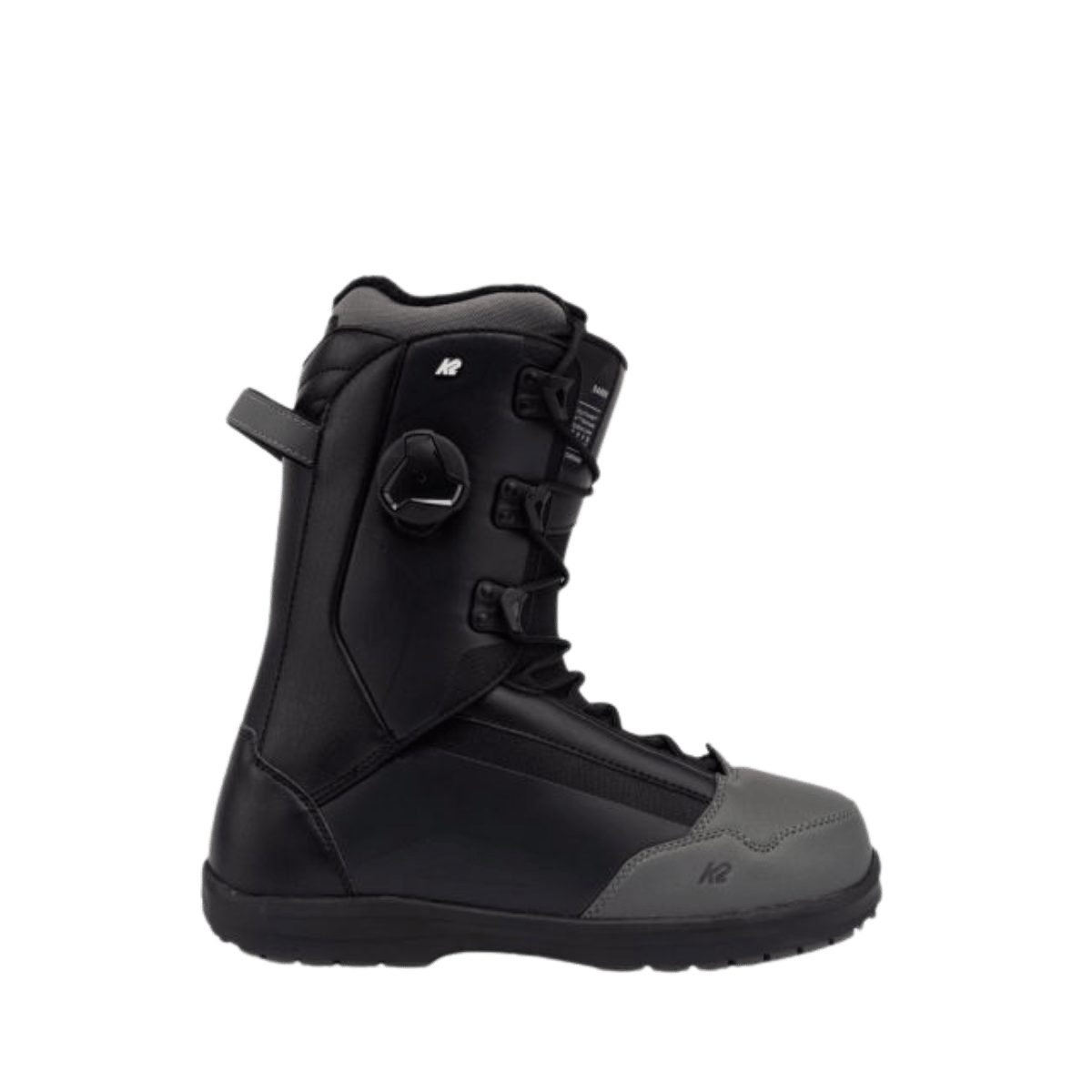 K2 DARKO SNOWBOARD BOOTS 21/22 - BLACK - SIDE VIEW