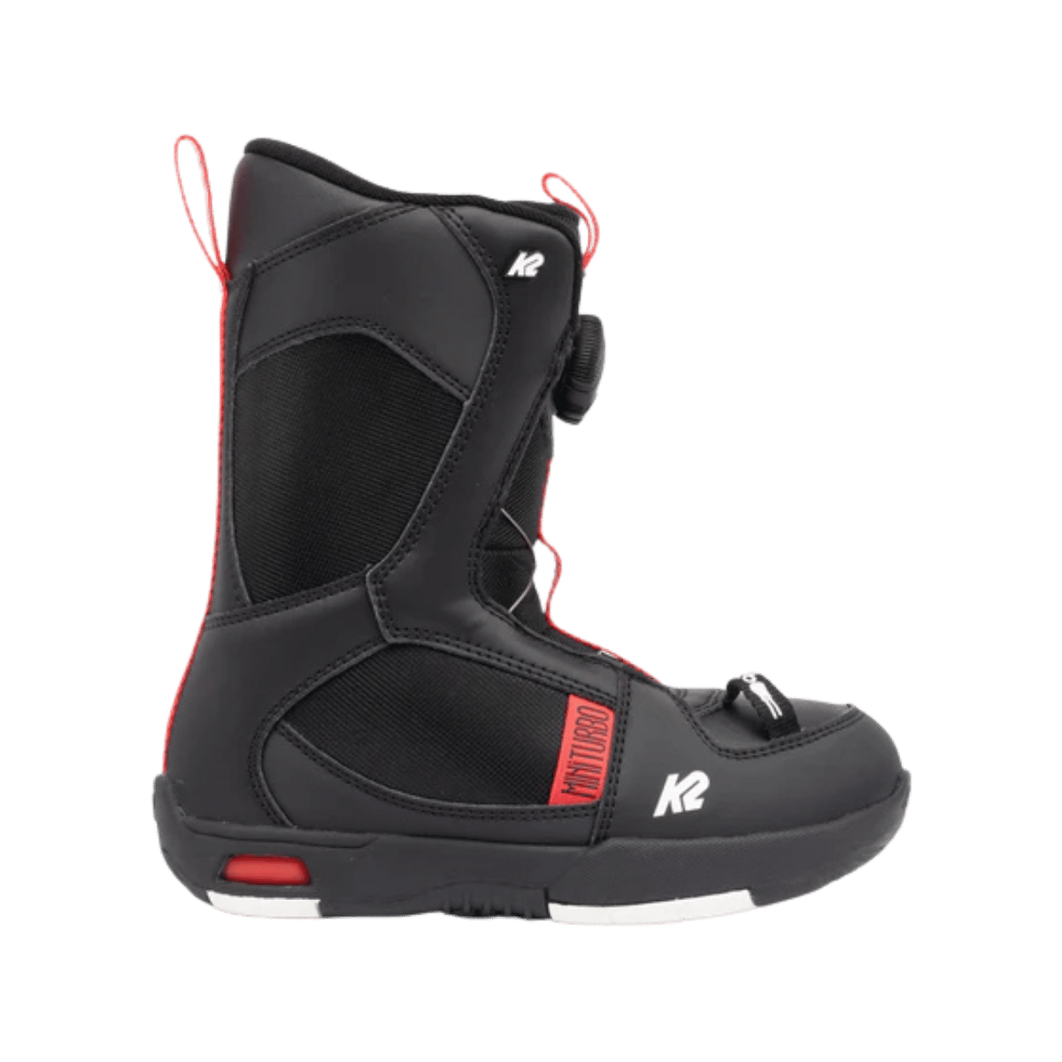 K2 MINI TURBO JRS SB BOOTS 21/22 - BLACK - SIDE VIEW