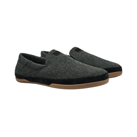 OLUKAI KALAWA SLIP - DARK SHADOW/DARK SHADOW