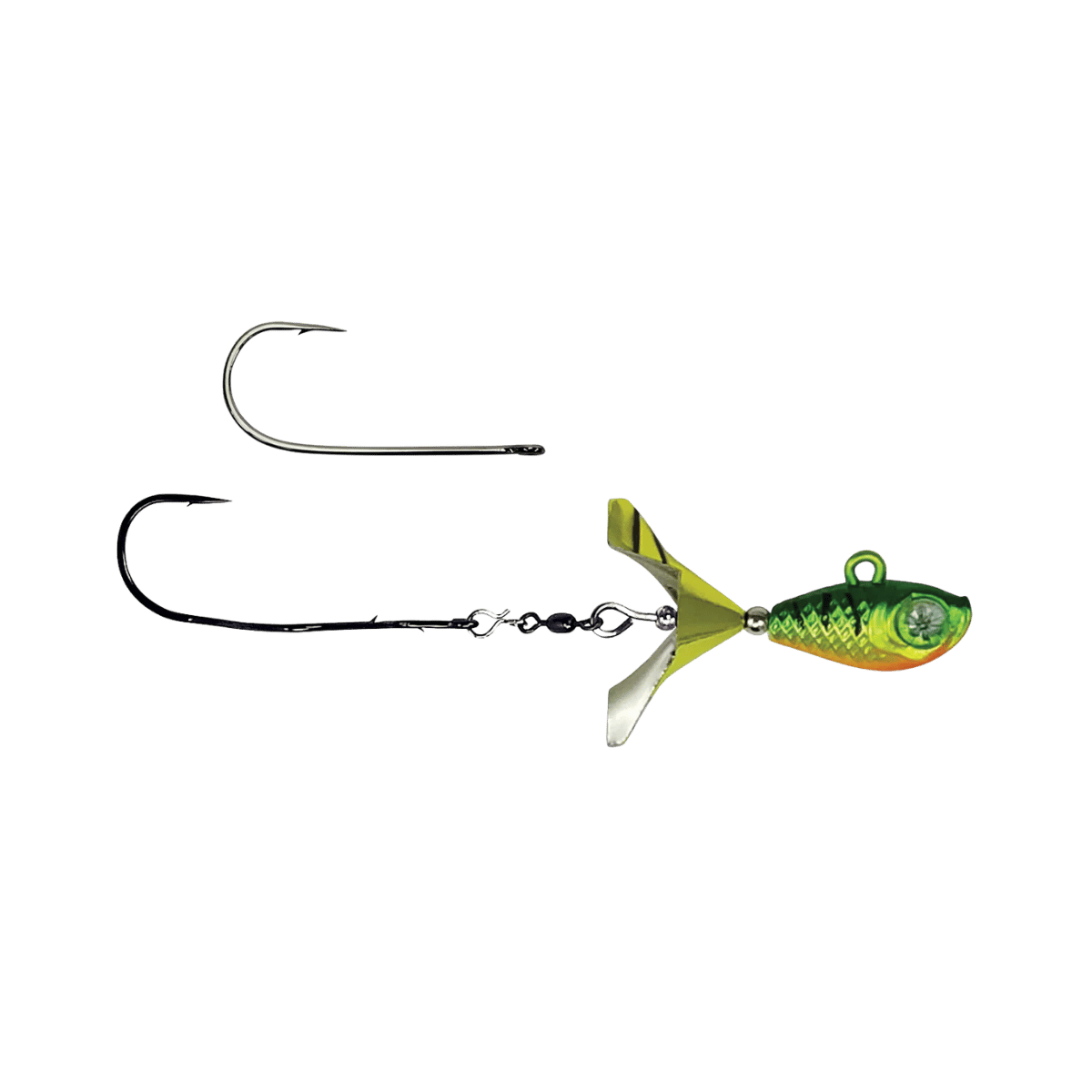 KALIN GOOGLE EYE SEARCH BAIT 1/4OZ FIRE TIGER
