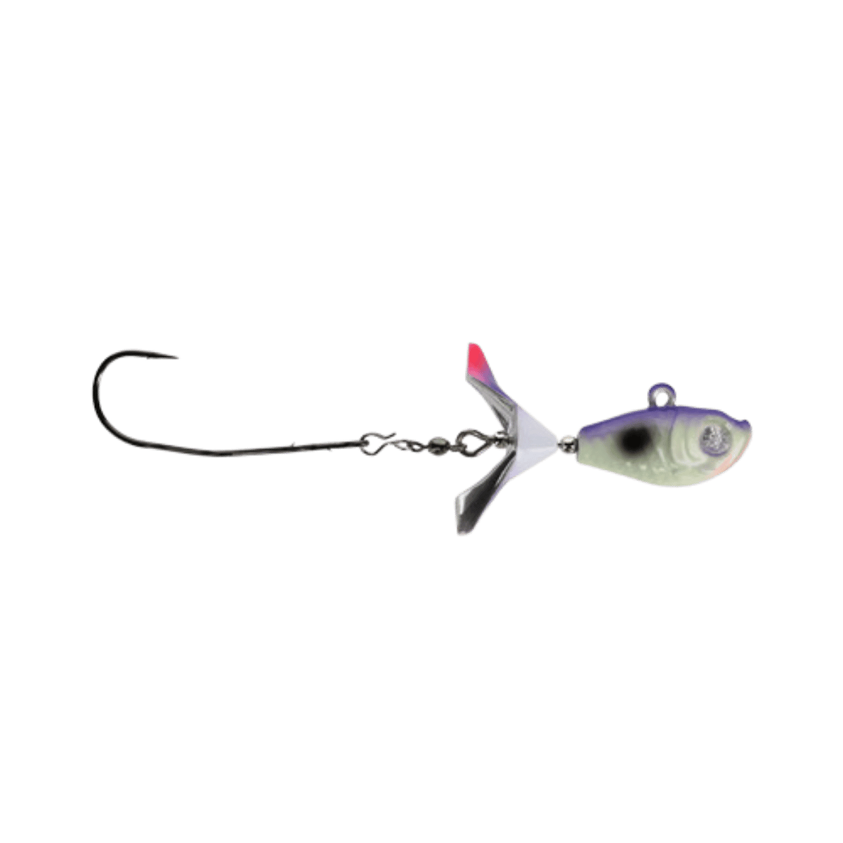 KALIN GOOGLE EYE SEARCH BAIT 1/4OZ GLOW RED GRAPE