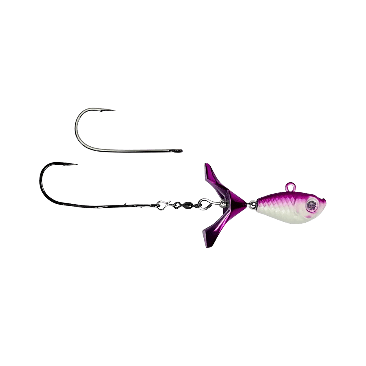 KALIN GOOGLE EYE SEARCH BAIT 1/4OZ PURPLE GHOST