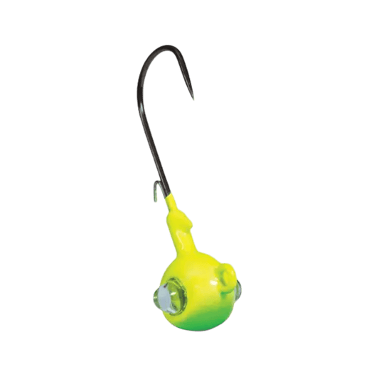KALIN GOOGLE EYE LIVE BAIT JIG 1/4OZ CHART_GREEN