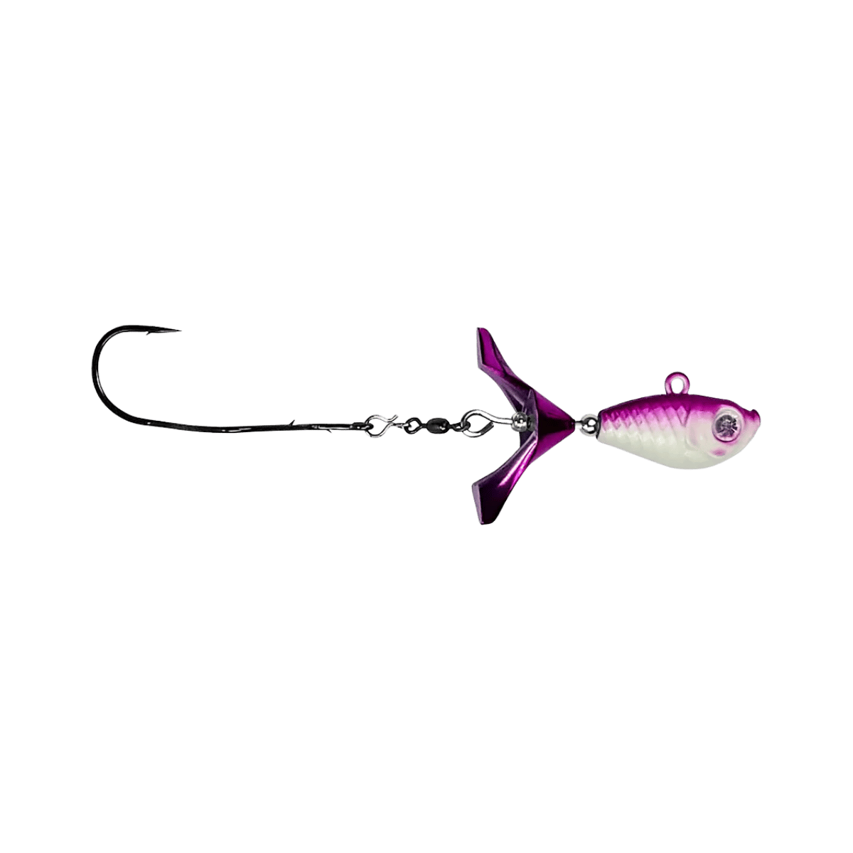 KALIN'S GOOGLE EYE TUNGSTEN SEARCH BAIT – 5/8 OZ PURPLEGHOST