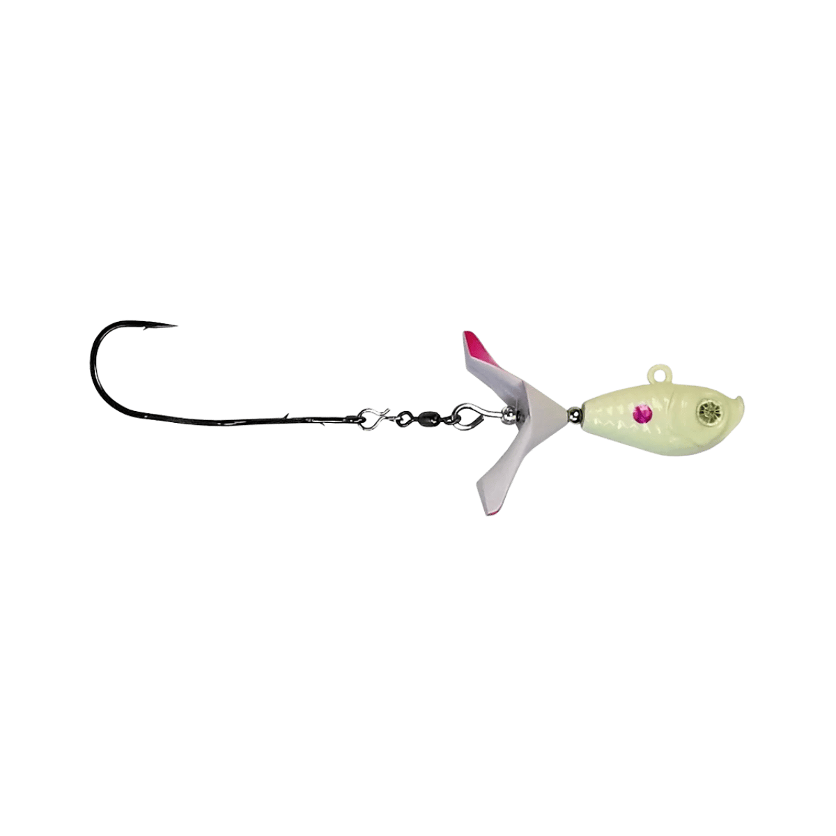 KALIN'S GOOGLE EYE TUNGSTEN SEARCH BAIT – 5/8 OZ WHITE