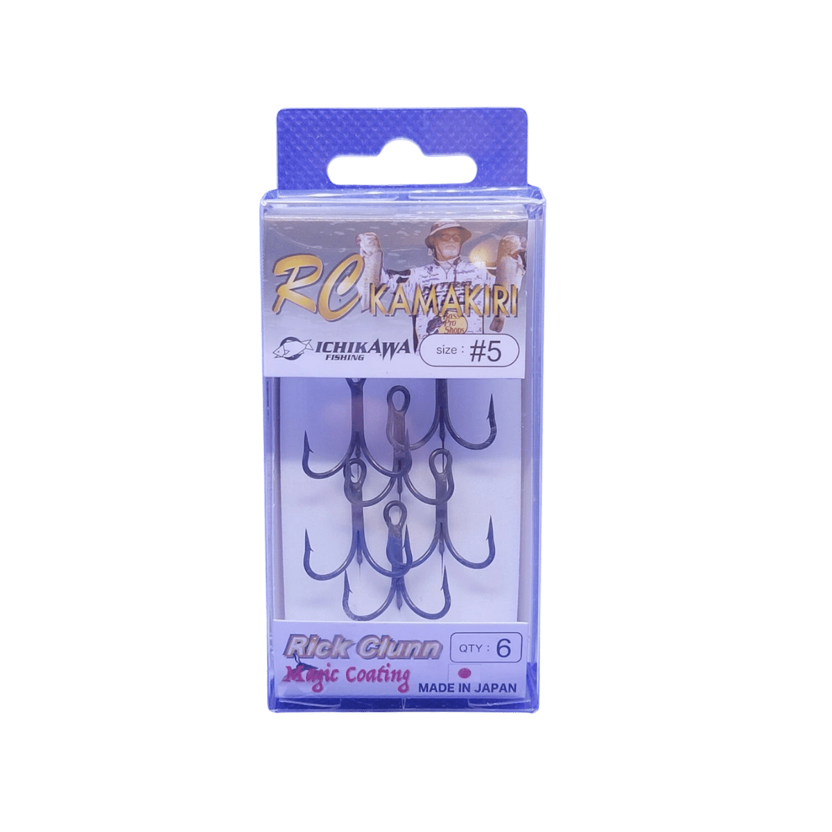 ICHIKAWA FISHING KAMAKIRI DOUBLE HOOK 5PK - #5