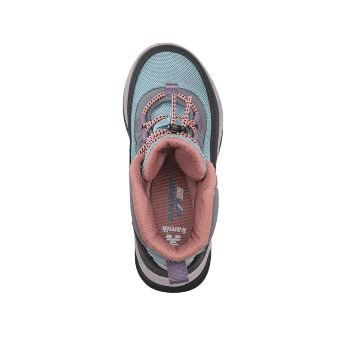 KAMIK Y STORMY MID 2 - TEAL - TOP VIEW