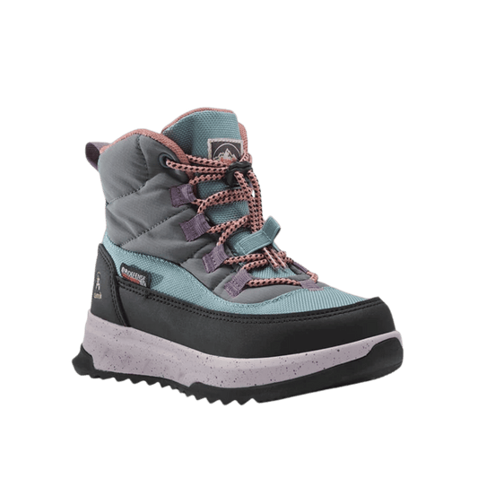 KAMIK Y STORMY MID 2 - TEAL - FRONT VIEW