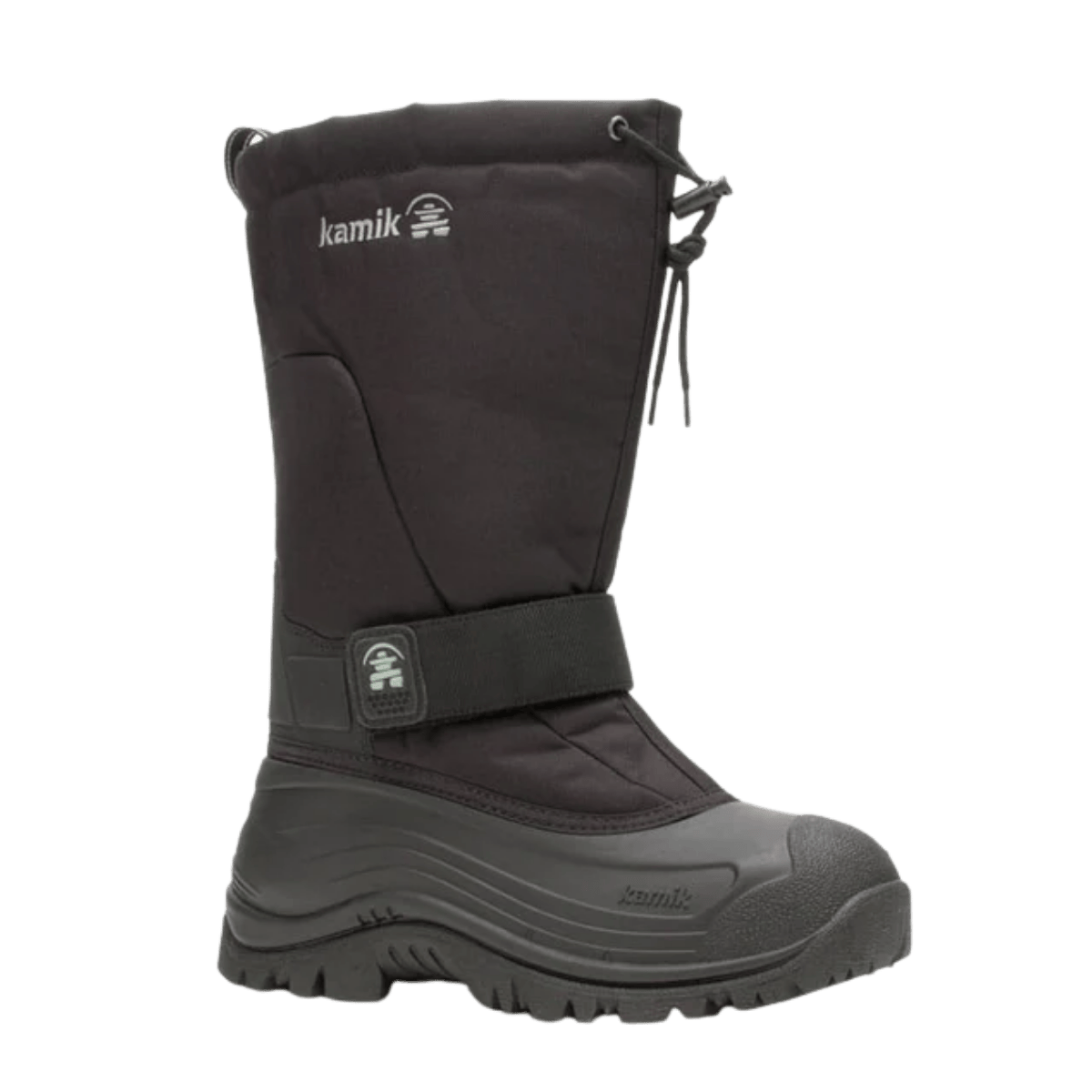 KAMIK GREENBAY 4  WIDE WINTER BOOTS -40°C - BLACK - LEFT ANGLE