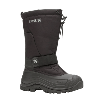 KAMIK GREENBAY 4  WIDE WINTER BOOTS -40°C - BLACK - LEFT ANGLE