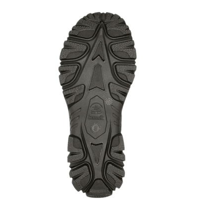 KAMIK GREENBAY 4  WIDE WINTER BOOTS -40°C - BLACK - BOTTOM ANGLE