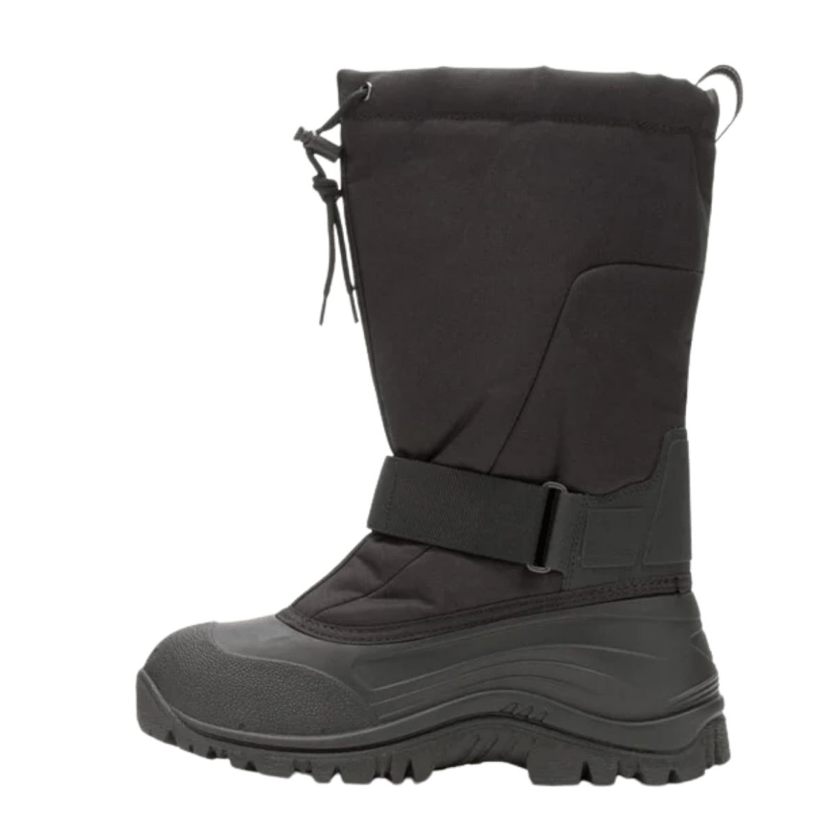 KAMIK GREENBAY 4  WIDE WINTER BOOTS -40°C - BLACK - RIGHT SIDE 