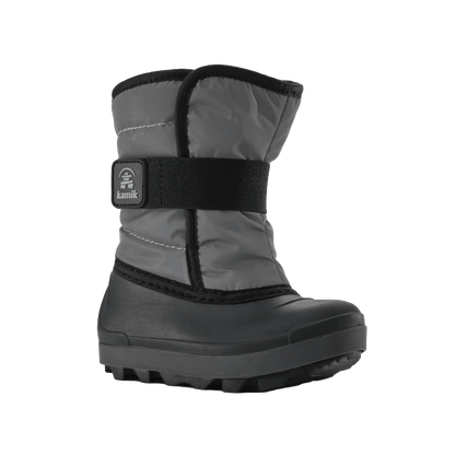 KAMIK TODDLER SNOWBUG 7 -10°F WATER PROOF BOOT- SILVER FRONT