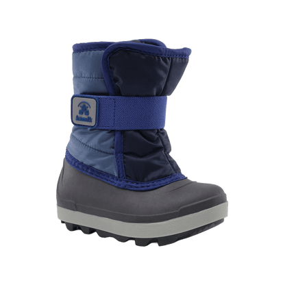 KAMIK TODDLER SNOWBUG 7 -10°F WATER PROOF BOOT- NAVY BLUE FRONT