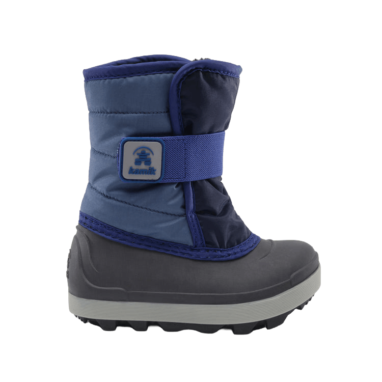 KAMIK TODDLER SNOWBUG 7 -10°F WATER PROOF BOOT- NAVY BLUE SIDE