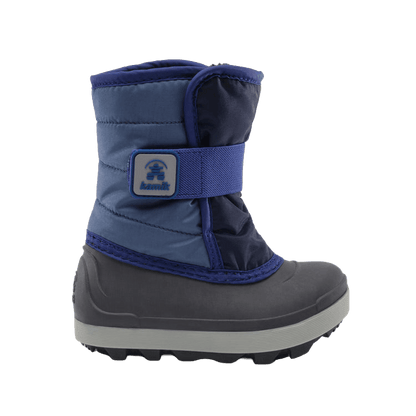 KAMIK TODDLER SNOWBUG 7 -10°F WATER PROOF BOOT- NAVY BLUE SIDE