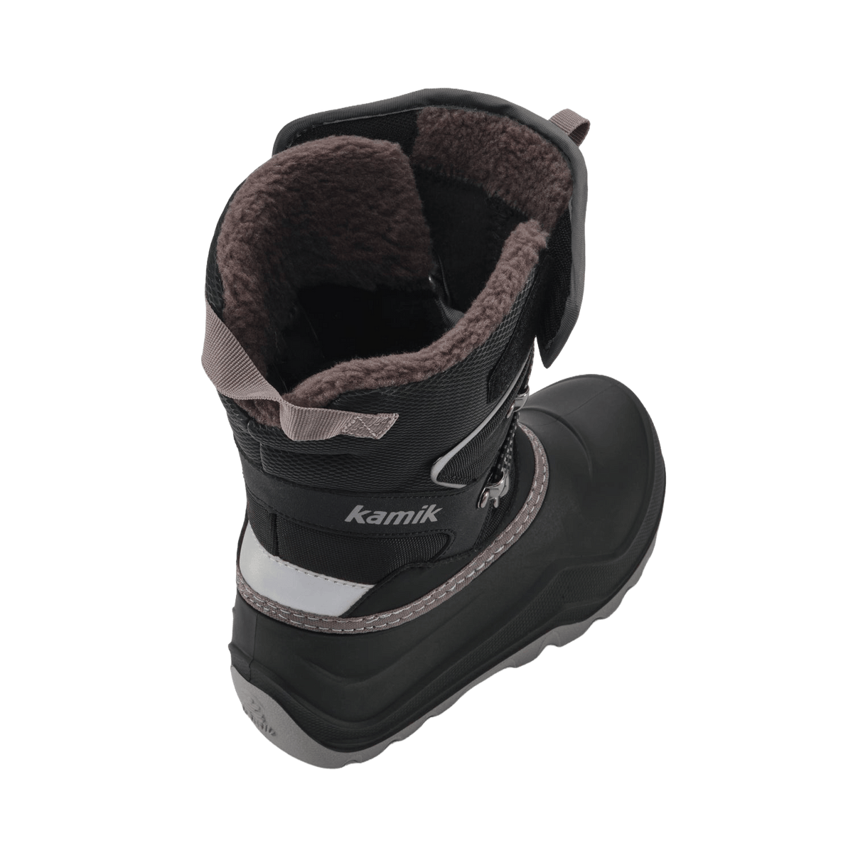 KAMIK YOUTH LUKE EZ -40°F WATER PROOF BOOT- BLACK TOP