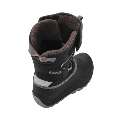 KAMIK YOUTH LUKE EZ -40°F WATER PROOF BOOT- BLACK TOP