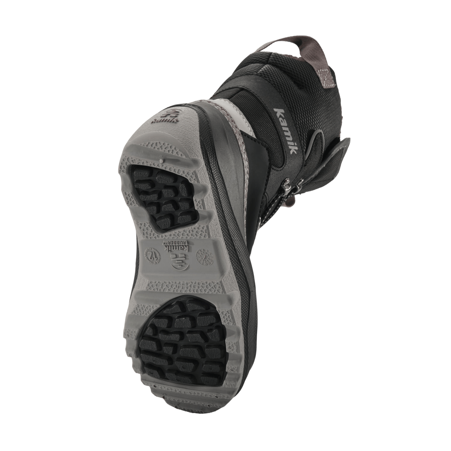 KAMIK YOUTH LUKE EZ -40°F WATER PROOF BOOT- BLACK BOTTOM