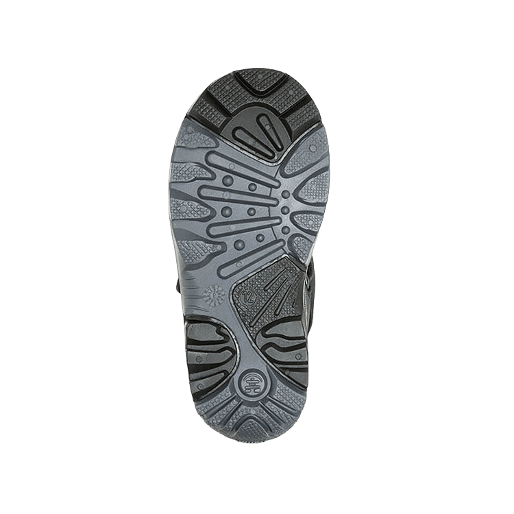 KAMIK YOUTH WATERBUG 5 -40°F WATER PROOF BOOT- BLACK CHARCOAL BOTTOM